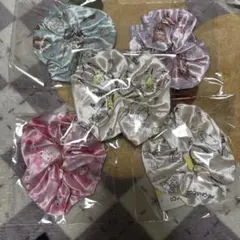 サンリオ シュシュ5点 マイメロディ クロミ ポチャッコ シナモロール