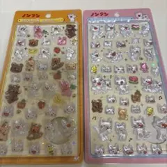 正規品 ノンタン ボンボンドロップシール 2種セット