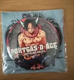 ワンピース ポートガス・D・エース 輩缶バッジ リアル脱出ゲーム 頂上戦争