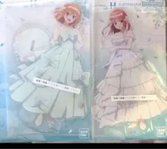 一番くじ　五等分の花嫁　H賞ビッグアクリルスタンド　二乃　四葉