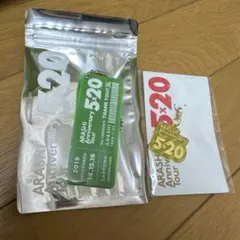 【新品】嵐　5×20 キーホルダー　チャーム　会場限定　緑