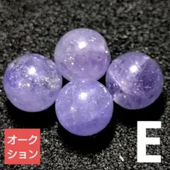 P*い様 【オークション出品】タンザナイト 6ミリビーズ4珠E(SA)