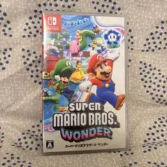 ニンテンドースイッチ　ソフト　スーパーマリオ　ワンダー