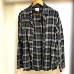 coen コーエン　ネルシャツ X-LARGE チェック柄