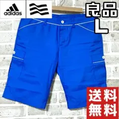 【24時間以内/匿名配送】良品 アディダスゴルフ レディース ハーフパンツ L