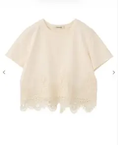 COCO DEAL レースドッキングTシャツのサムネイル