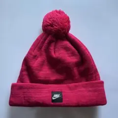 NIKEゴルフ ニット帽 裏起毛 新品未使用 ピンク