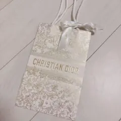 DIOR ホワイト ゴールド　ショッパー