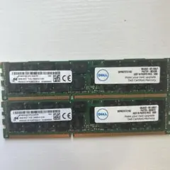 DELL 16GB PC3L-10600R メモリー 2枚セット micronのサムネイル