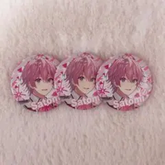 すとぷり さとみくん 缶バッチ 等身 2022