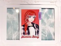 にじさんじ 早乙女ベリー GLAY×ACCENT チェキ風カード ステッカー