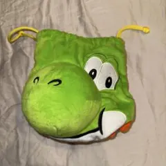 ヨッシー 巾着袋 (緑・ピンク)