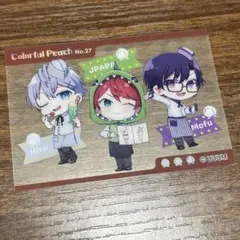 カラフルピーチ　クリアカードコレクション　カラピチダイナー　ヒロ じゃぱぱ もふ