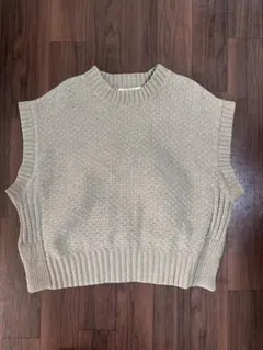 Samansa Mos2 ニットベスト