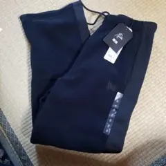 UNIQLO×ニードルズ フリースワイドパンツ ブラック S