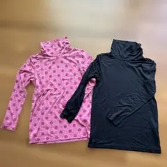 UNIQLO HEATTECH タートルネック 2枚セット 120