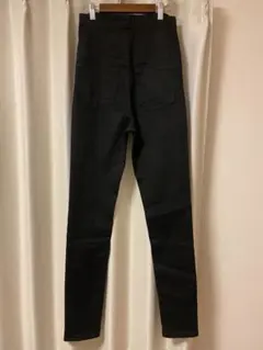 UNIQLO ウルトラストレッチマタニティレギンスパンツ/デニム Mブラック