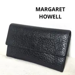 【美品】マーガレット・ハウエル　レザー長財布　レザー財布