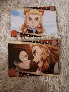 鬼滅の刃　煉獄杏寿郎カルパス　其ノ参　シール2枚