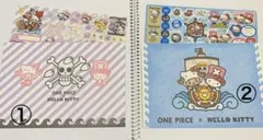 平成レトロ　ワンピース　ハローキティ コラボ　シールダス 2セット