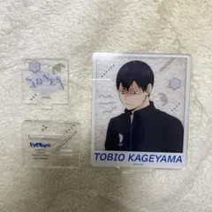 ハイキュー!! 影山飛雄 透明アクリルスタンド