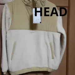 フリースジャケット M ベージュ/クリーム