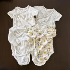 ベビー　新生児　ユニクロ　肌着　スヌーピー　インナー　ロンパース　60 4点