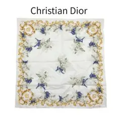 Christian Dior 花柄ハンカチ