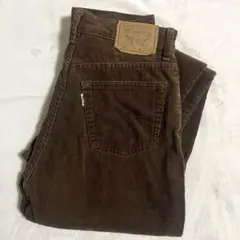 Levi's W515 コーデュロイ ハイウエスト ブラウン W29 L32のサムネイル