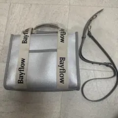 Bayflow 2WAY ショルダーバッグ シルバーのサムネイル
