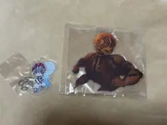 鬼滅の刃　猗窩座　アクリルスタンド　アクリルキーホルダー　セット