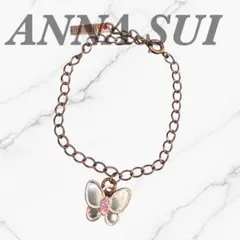 ANNA SUI アナスイ バタフライモチーフ ブレスレット ラインストーン　蝶のサムネイル