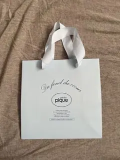 gelato pique ショップ袋 水色 大
