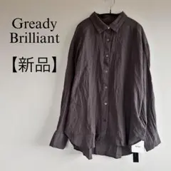 【新品】　抑揚シャツ　グレディブリリアン　フィーナ　コットン100% 長袖シャツのサムネイル