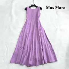 完売品レア】マイラン【完売】最高級リネン エプロン ライラック