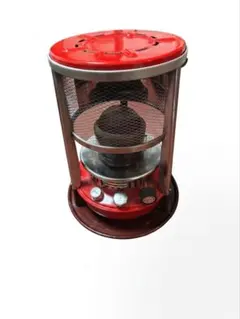 『昭和レトロ』サンエム 石油ストーブ 赤のサムネイル