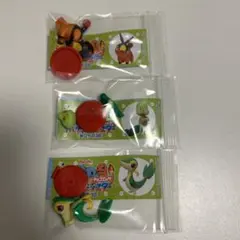 ポケモン　チョコエッグ　旅立ちの3匹　キモリ・ポカブ・ツタージャ
