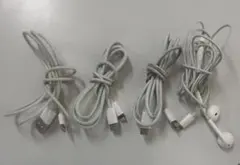 充電ケーブルとイヤフォンセット
