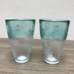 津軽びいどろ グラスペアセット