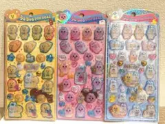 正規品　うるちゅるポップシール　おぱんつうさぎ　んぽちゃむ　きみまろ　3枚