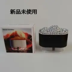 ✨️新品未使用✨️火山型加湿器　ブラックのサムネイル