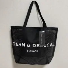DEAN&DELUCA メッシュトートバッグ L ブラック