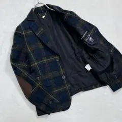 美品『マカフィー』MOON イギリス高級ウール生地 ブラックウォッチジャケット