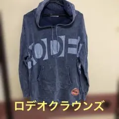 ロデオクラウンズ デニム 風パーカーブルーのサムネイル