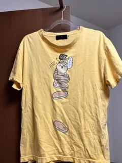 ちいかわ　うさぎ　tシャツ 黄色 パンケーキ ホットケーキ