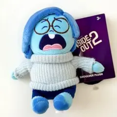 インサイドヘッド　カナシミ　サッドネス　肩のせ　ぬいぐるみ　香港ディズニー