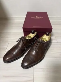 【未使用】VASS SHOES ヴァーシュ ブラウンミュージアムカーフ 41 未使用】VASS SHOES ヴァーシュ ブラウンミュージアムカーフ 41 - メルカリ