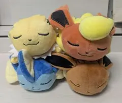 くったりぬいぐるみ　ポケモンセンター　ブイズ　イーブイ　ブースター　初代ポケモン