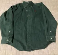 Polo Ralph Lauren グリーンシャツ M