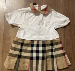 バーバリー　ワンピース　3Y 98センチ